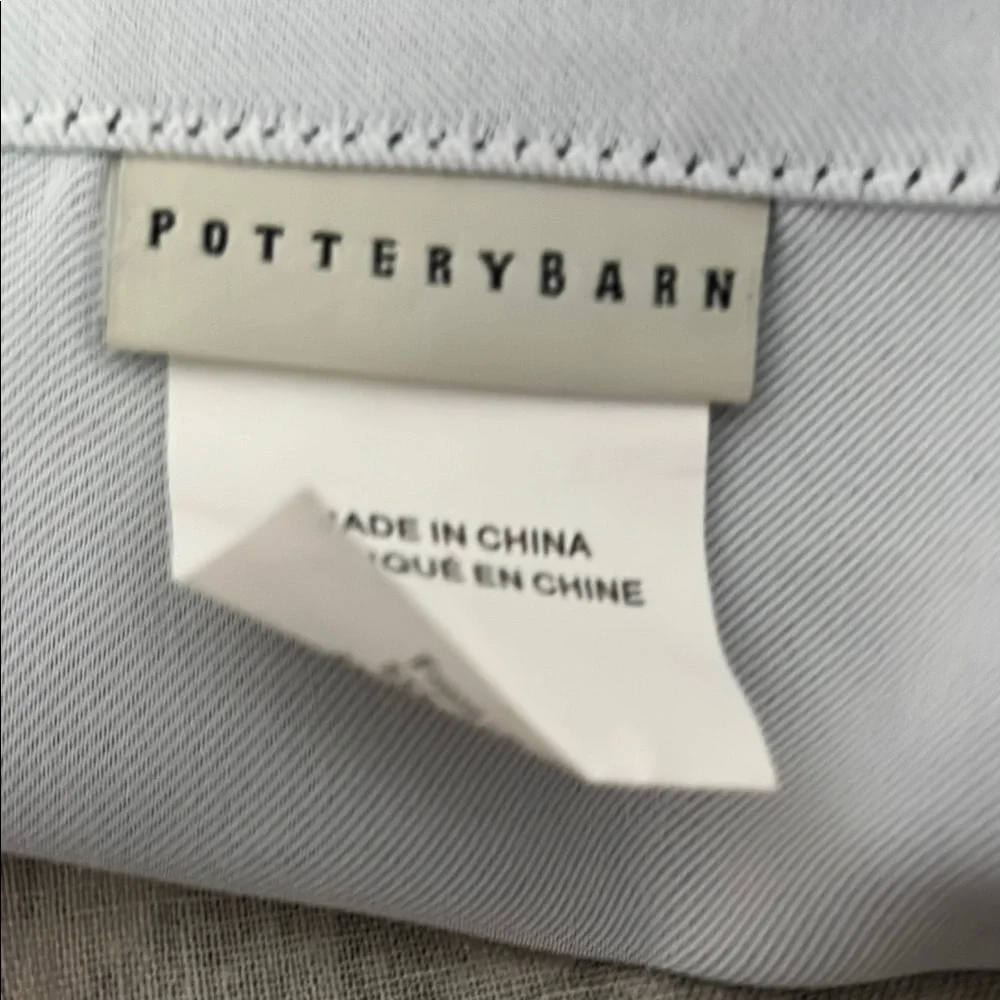 Pottery Barn Alessandra Linen Cotton Drapes